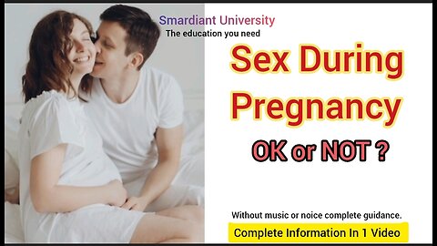 Is sex in Pregnancy safe? Signs of problems while of after sex During Pregnancy. Safe Sex positions