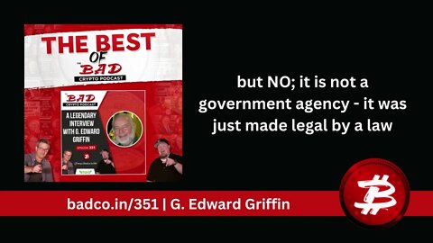 How the Federal Reserve is a Scam - G. Edward Griffin