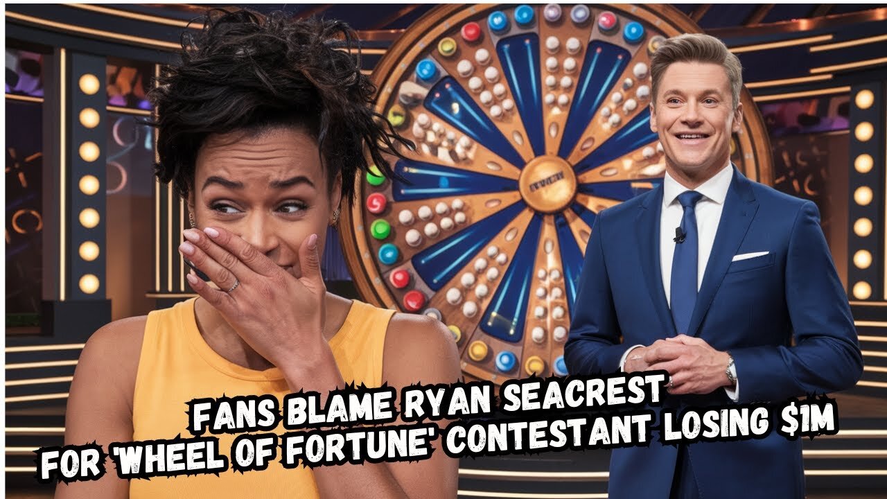 Fans blame Ryan Seacrest for 'Wheel of Fortune' contestant losing $1M