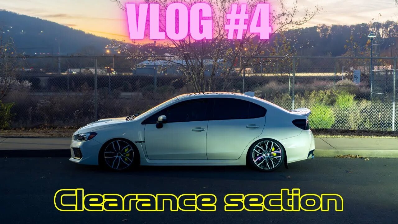 Local Car Meet! (Clearance Section Vlog #4) |4k