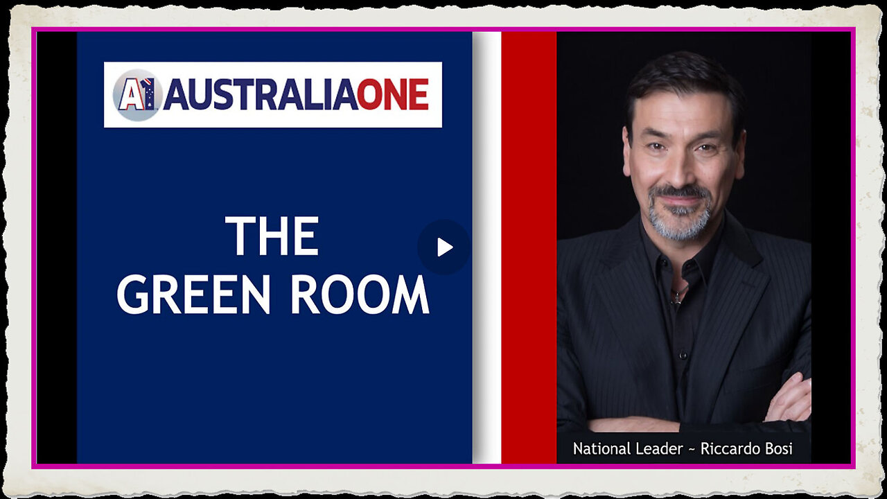 AustraliaOne Party - The Green Room (3 September 2024 - 8 00pm AEST)