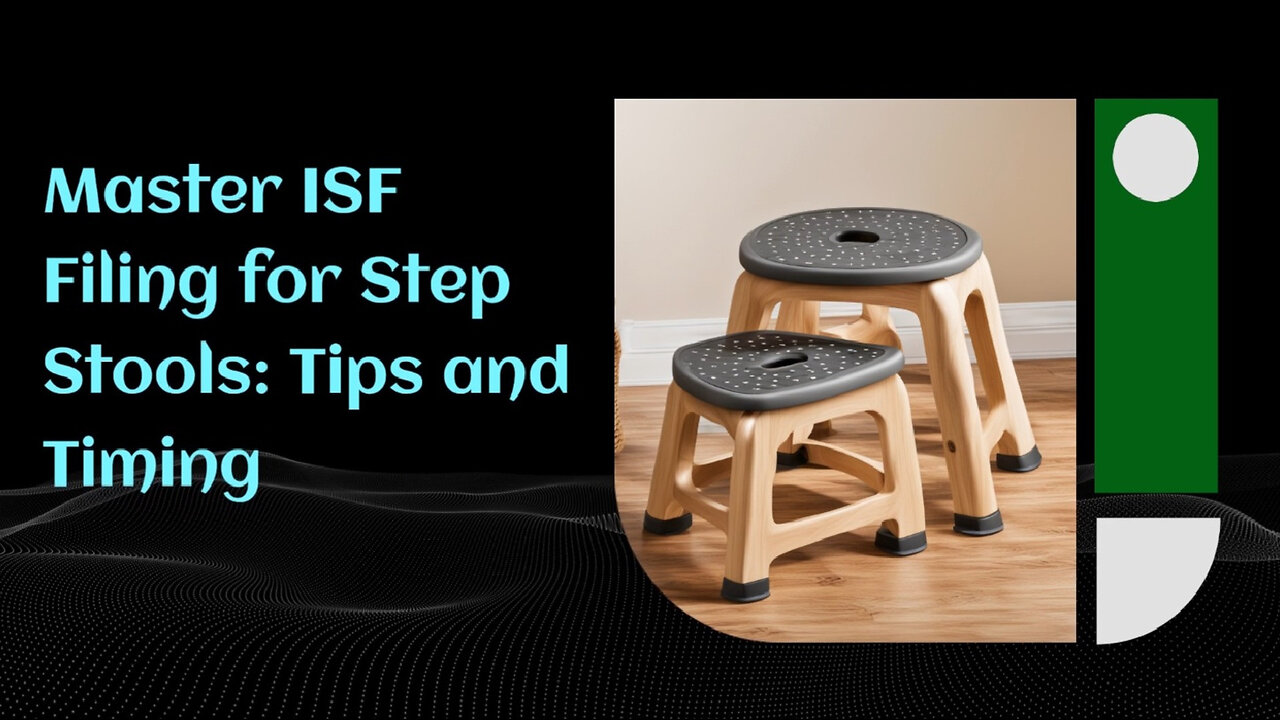Mastering ISF Filing: Essential Tips for Importing Step Stools
