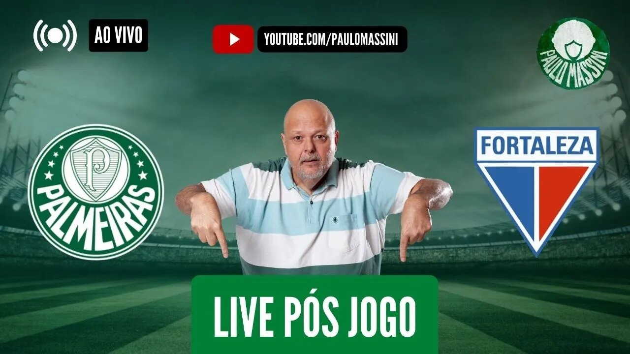 DEPOIS DO JOGO PALMEIRAS X FORTALEZA. COLETIVA ABEL FERREIRA AO VIVO!