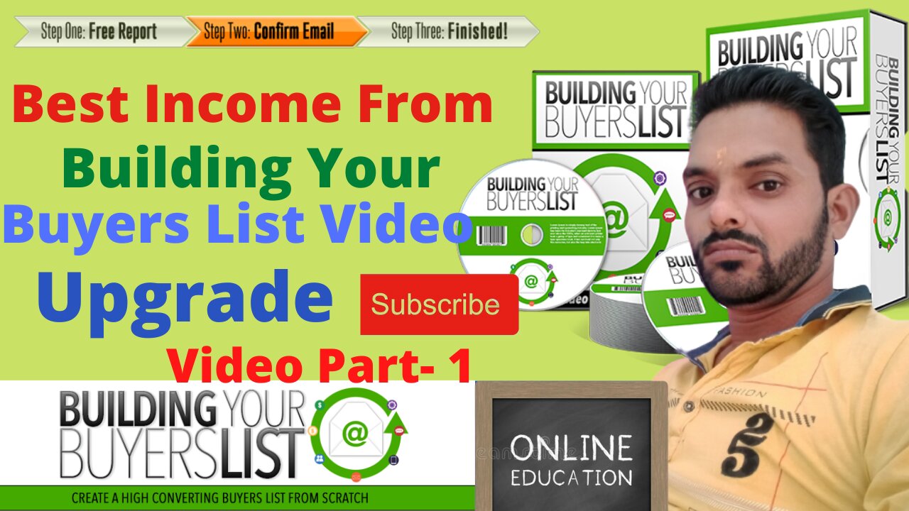 Buyers List Video Upgrade revealed – 100% Free Video course.