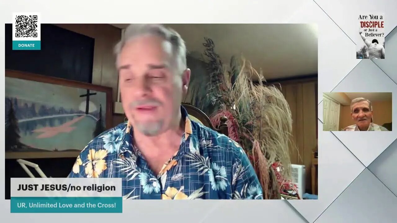 JUST JESUS/no religion