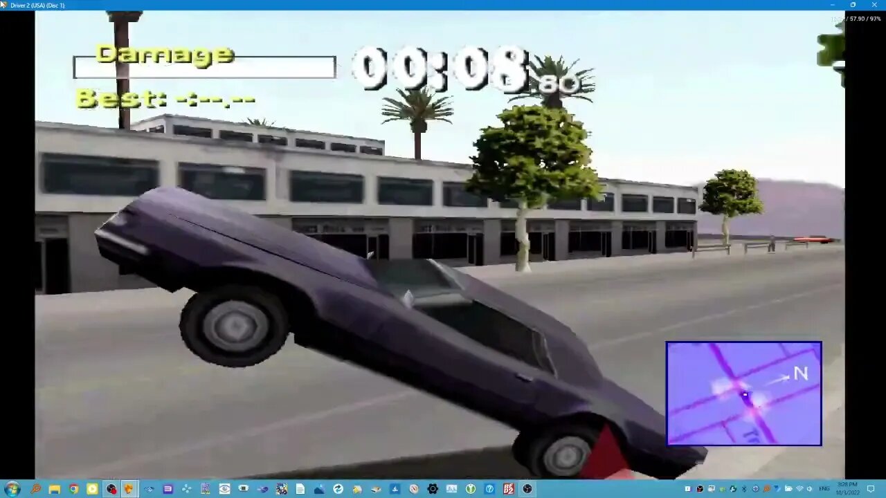 Driver 2 PS1: still messing with the cops 11