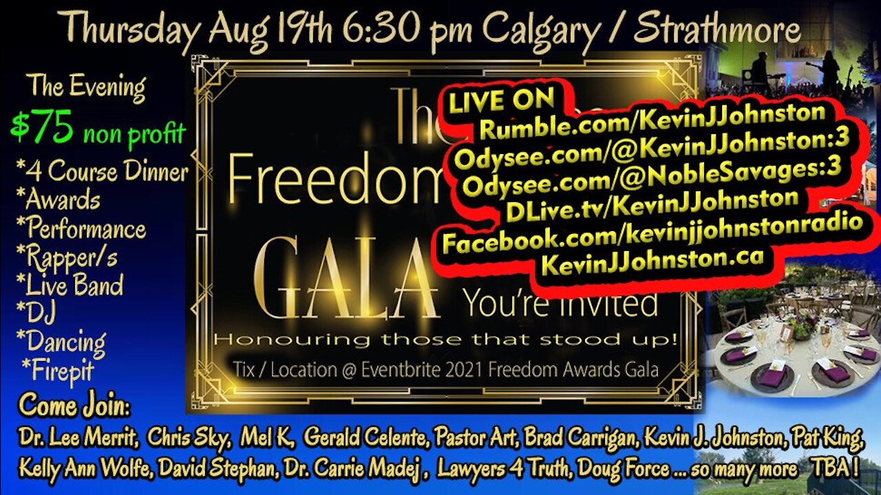 2021 Freedom Awards Gala Streamed Live By Noble Savages