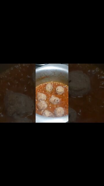Chicken kofta gravy #shorts #ytshorts #viral #viralreels #trending #happycookingtoyou