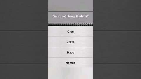 #yarışma #bilgi İSLÂMÎ BİLGİ YARIŞMASI