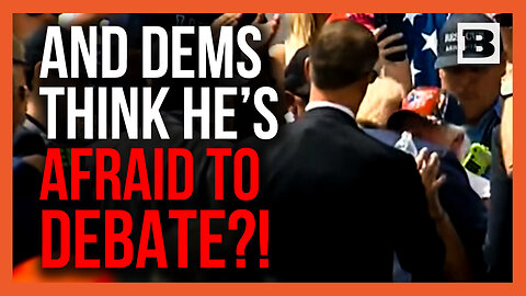 Courage: Trump Leaves Bulletproof Glass to Hug Rallygoer in Crowd Who Fainted