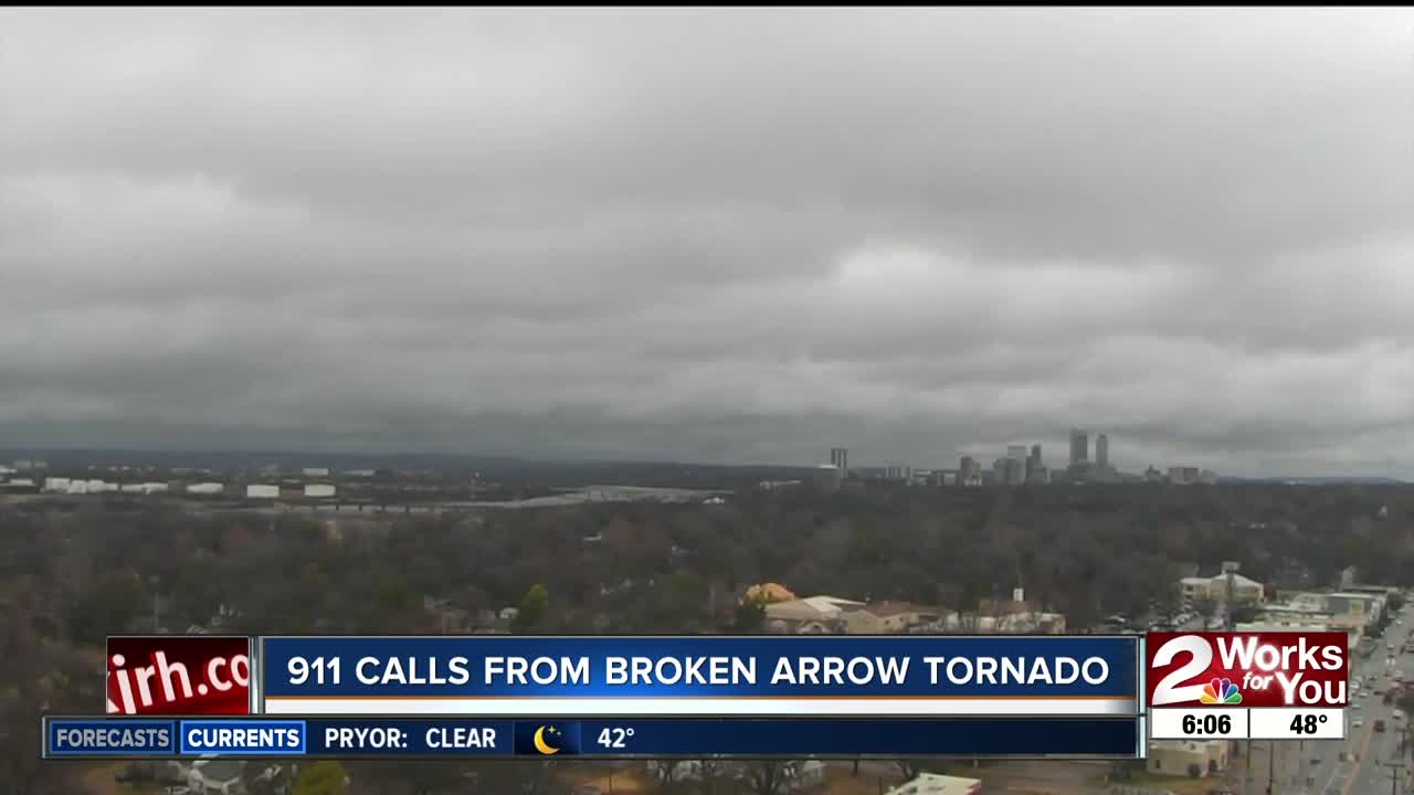 911 calls from Broken Arrow Tornado
