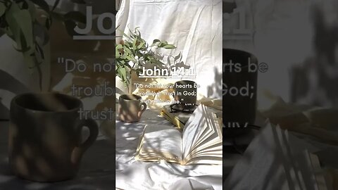 Share the Good News. Bible Verse of the Day. John 14:1 NIV