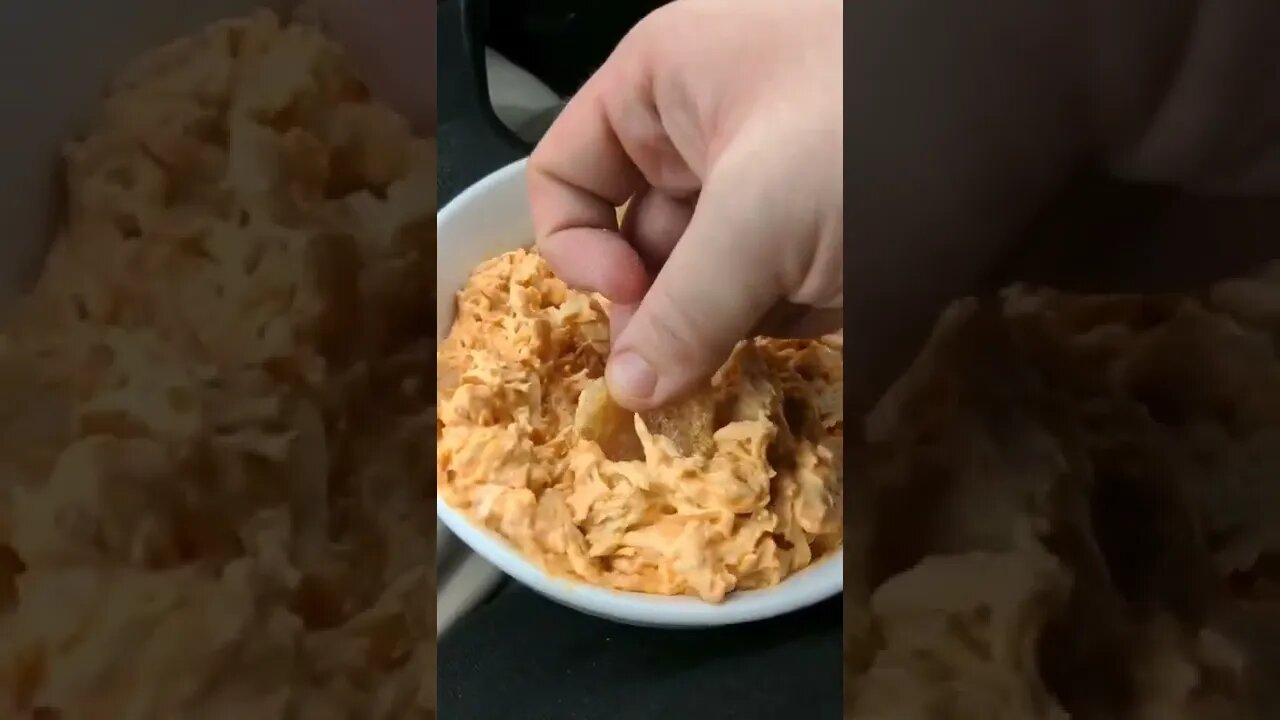 Buffalo Chicken Dip. Video out tomorrow.