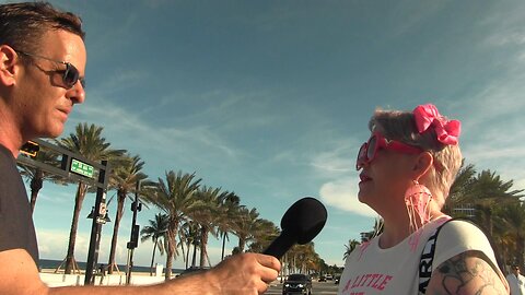 Trump or Kamela? Man on street interviews Fort Lauderdale, Florida Sept 30 2024