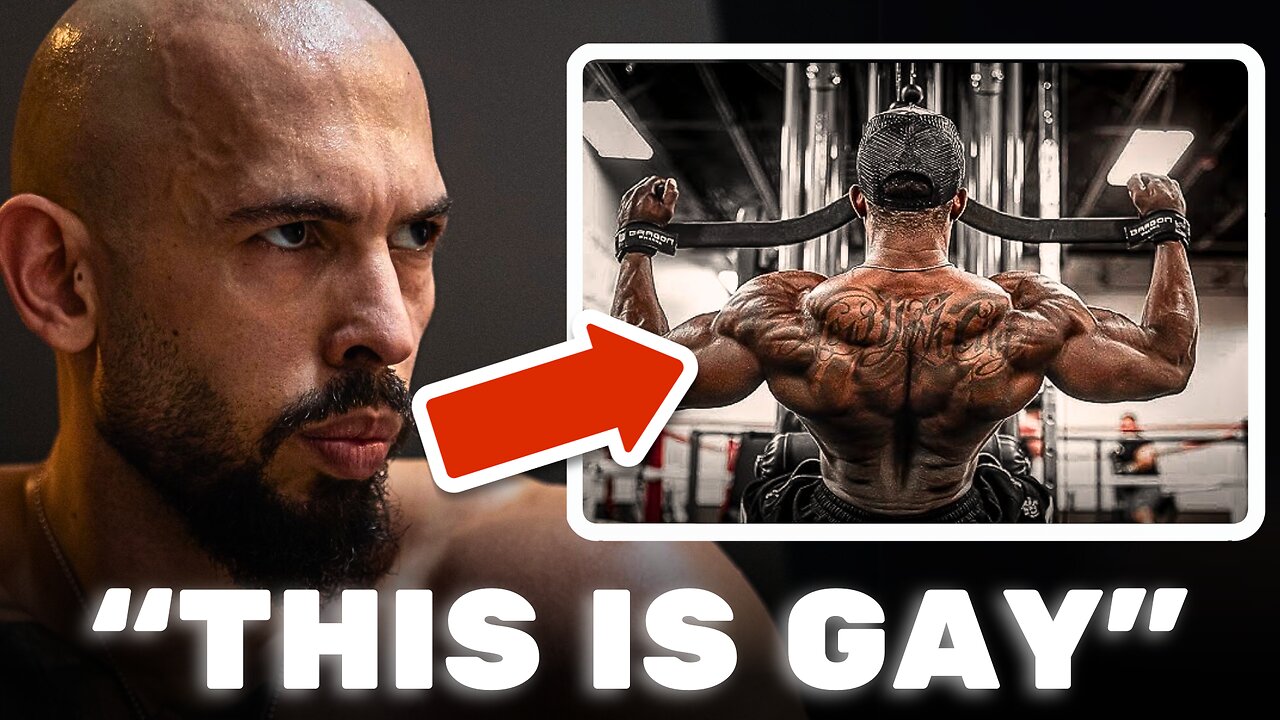 Andrew Tate Reveals Why Commercial Gyms Are GAY