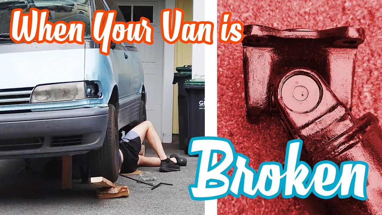 When you have to CRAWL UNDER YOUR VAN // S21E29 Squamish Breakdown