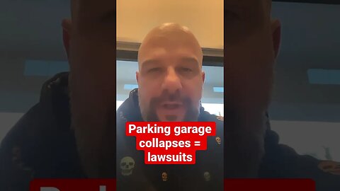 Parking garage collapse fatal injuries. #antilawyerlawyer #getjudged #antilawyer #lawyerreacts
