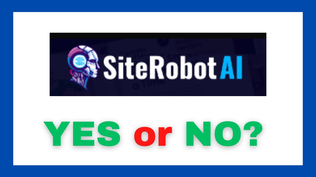 SiteRobot AI Review - True AI Page Builder With Complete Content