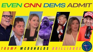 TRUMP Wins Over CNN - Democrats Admit McDonalds Strategy Was Brilliant Political Move