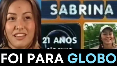 SABRINA SATO NA GLOBO