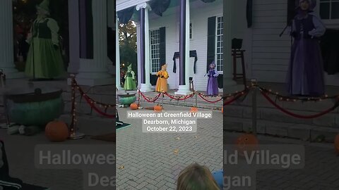 Flying Purple People Eater at Greenfield Village for Halloween event. #greenfieldvillage #halloween