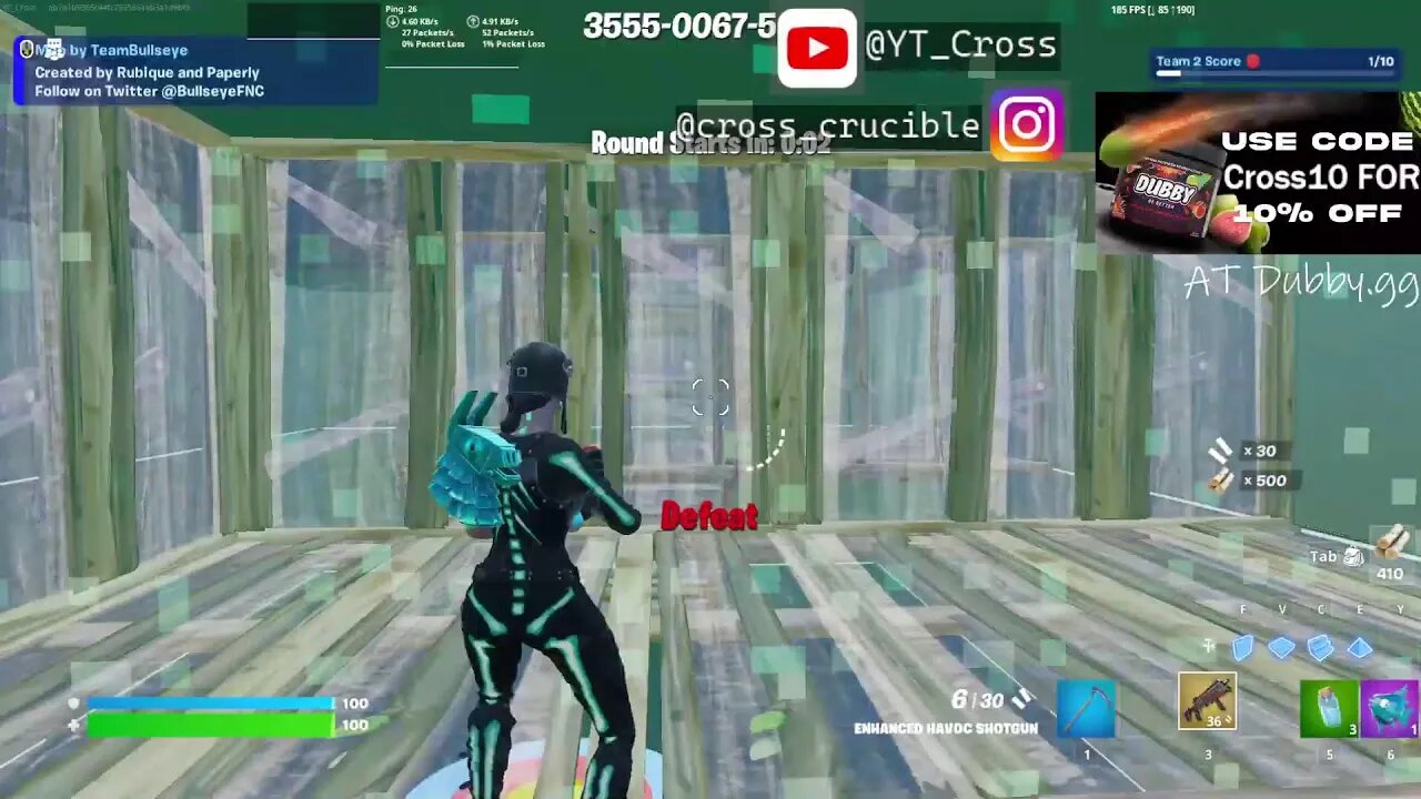 Quick Fortnite Stream "Best Player in NAW" (Use Code Cross10 for 10% off at Dubby.gg)