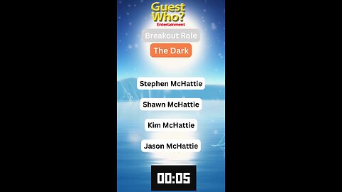 Guest This Actor #179 Like A Quick Quiz? | The Dark