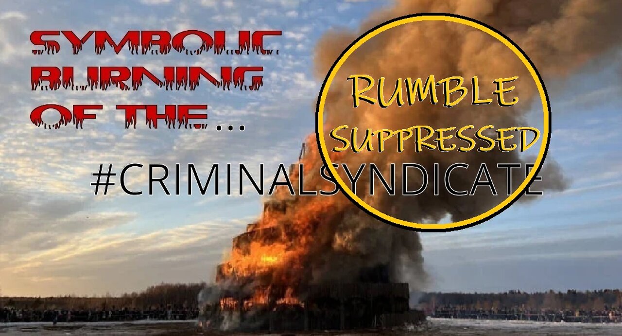 MARCH MADNESS- THE #CRIMINALSYNDICATE IS BURNING!