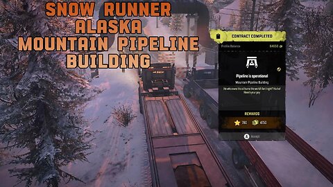 Snow Runner Mountain Pipeline Building