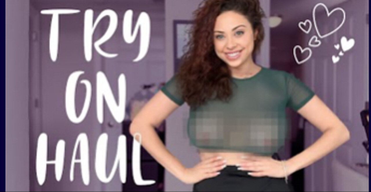 Try on Transparent Dress