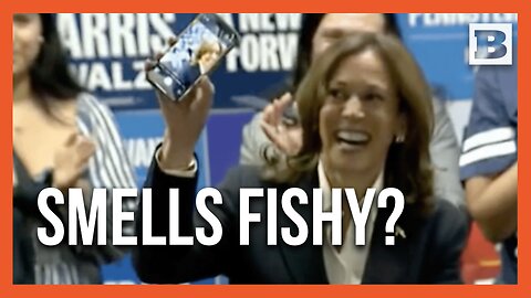Sus! Kamala Has Camera App Open While Allegedly on Call with Supporter