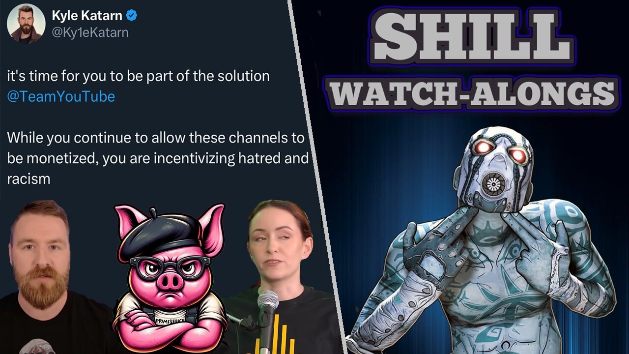 Shill Watch-Alongs: Acoyte Shills DEMAND YouTube DEMONETIZE Content Creators