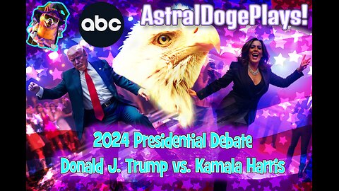 Donald Trump vs Kamala Harris 2024 Pres Debate - First (and Last)