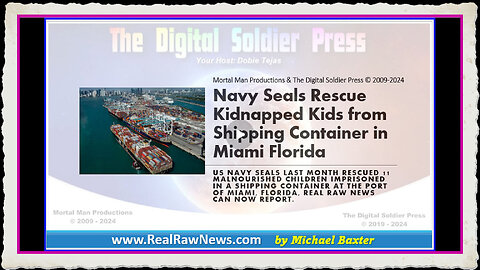 Navy Seals Rescue 11 Kidnapped Kids from Shipping Container in Miami FL