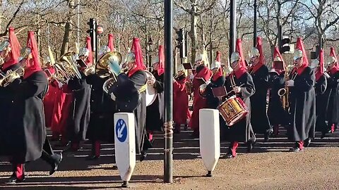 The household cavalry musical band st James's Palace #buckinghampalace