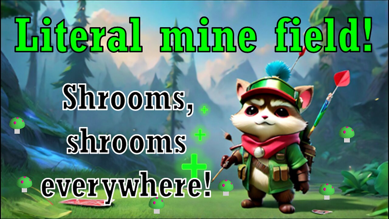 This new game mode is so much fun! Tons of shrooms... # LOL - Teemo Gameplay - DOUBLECAST