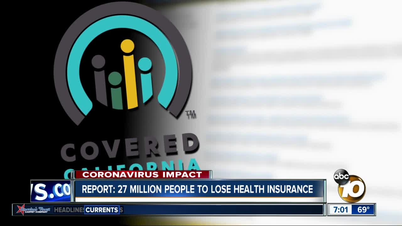 Estimated 27M people could lose health insurance