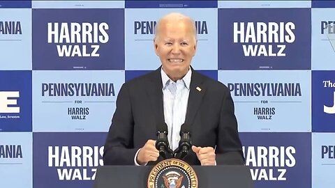 “These are the kinds of guys you like to SMACK in the ass,” Biden's on a roll!