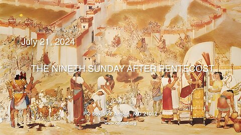 Sermon from July 21, 2024 - "The End Game"