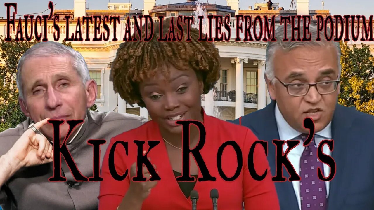 Most Of Whitehouse Press Briefing Last Fauci Visit Reaction