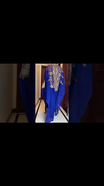 African women's Abaya Long Robe High Sequins Embroidery | ʟɪɴᴋ ɪɴ ᴛʜᴇ ᴅᴇꜱᴄʀɪᴘᴛɪᴏɴ 👇 ᴛᴏ ʙᴜʏ