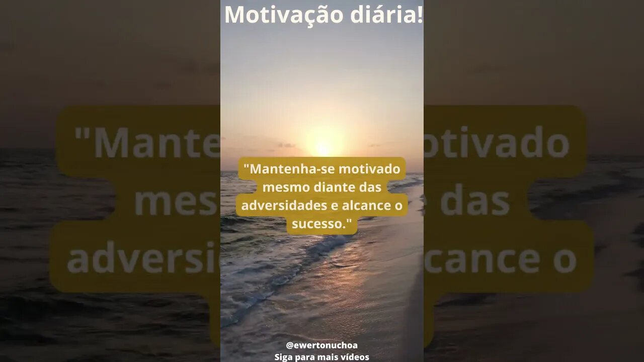 Motivation diary, motivação diária #motivação #btc #dicas #finance #financialfreedom