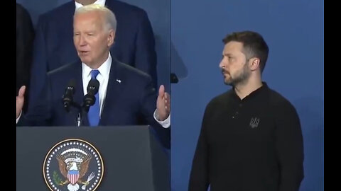 🚨 Biden introduced Zelenskyy as President Putin. 😂Watch Zelenskyy face