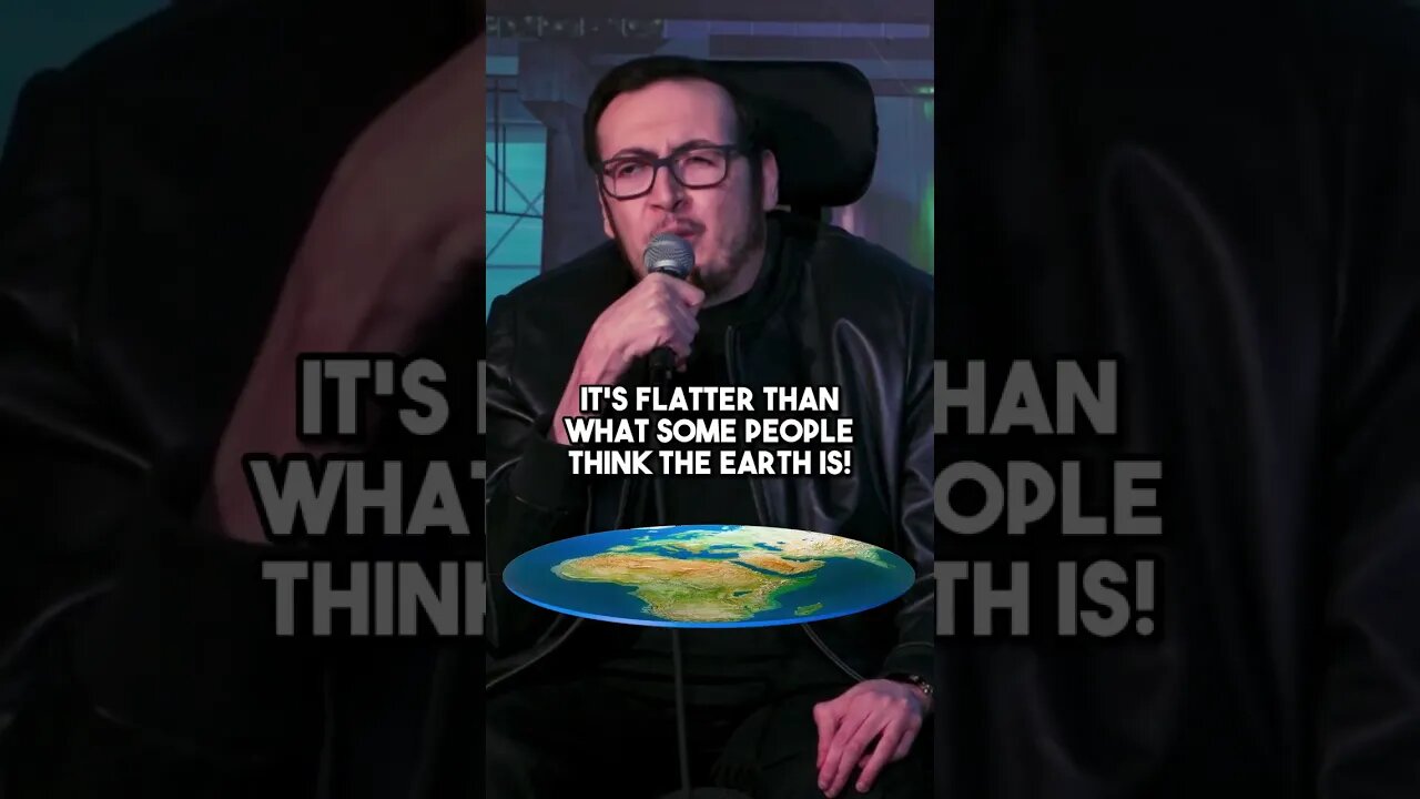 Flat Earth Ass #michaelthechairman #standupcomedy #standup #standupcomedian #comedian