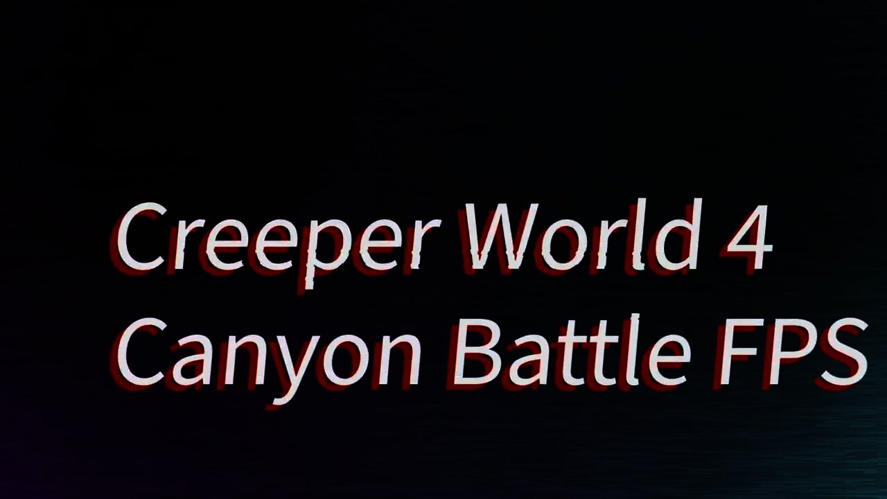 Canyon Battle FPS by AtomicCarrot Creeper World 4
