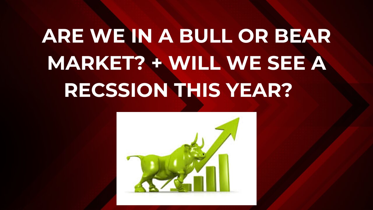 Are we going to see a recession this year? + earnings news