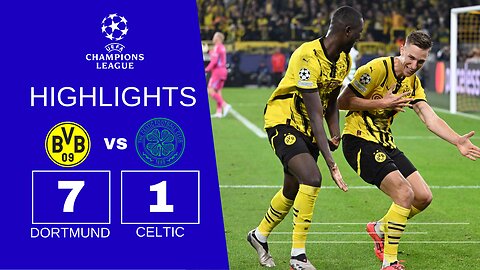 Borussia Dortmund vs Celtic 7-1 | 2024 Champions League | Match Highlights
