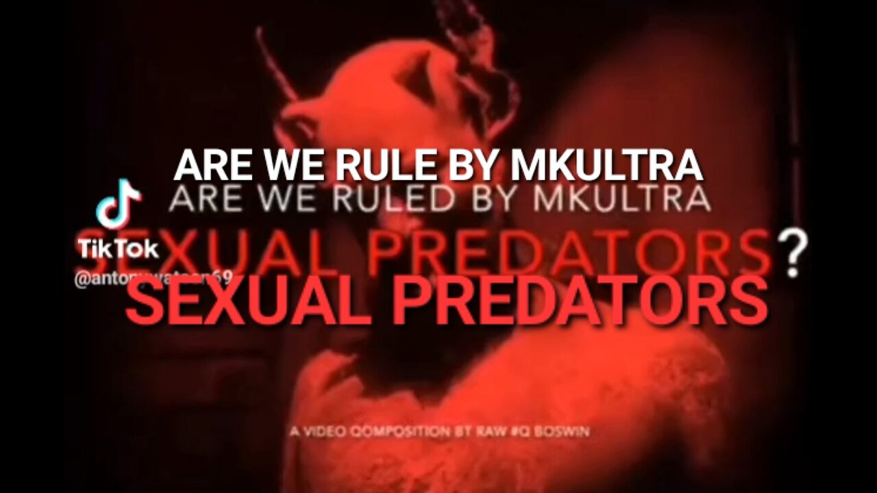 ARE WE RULED BY SEXUAL PREDATORS ? #ChildTrafficking #SRA