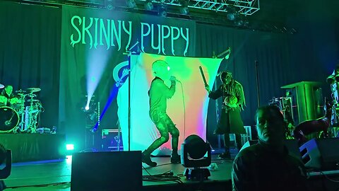 Skinny Puppy in Houston song Inquisition