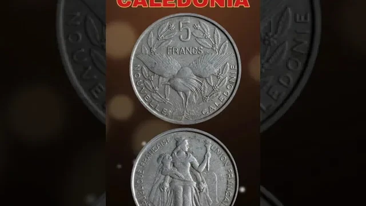 New Caledonia 5 Francs 1952. #shorts #coinnotesz #viral